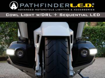 Cowl Light with DRL + Sequential LED Chrome